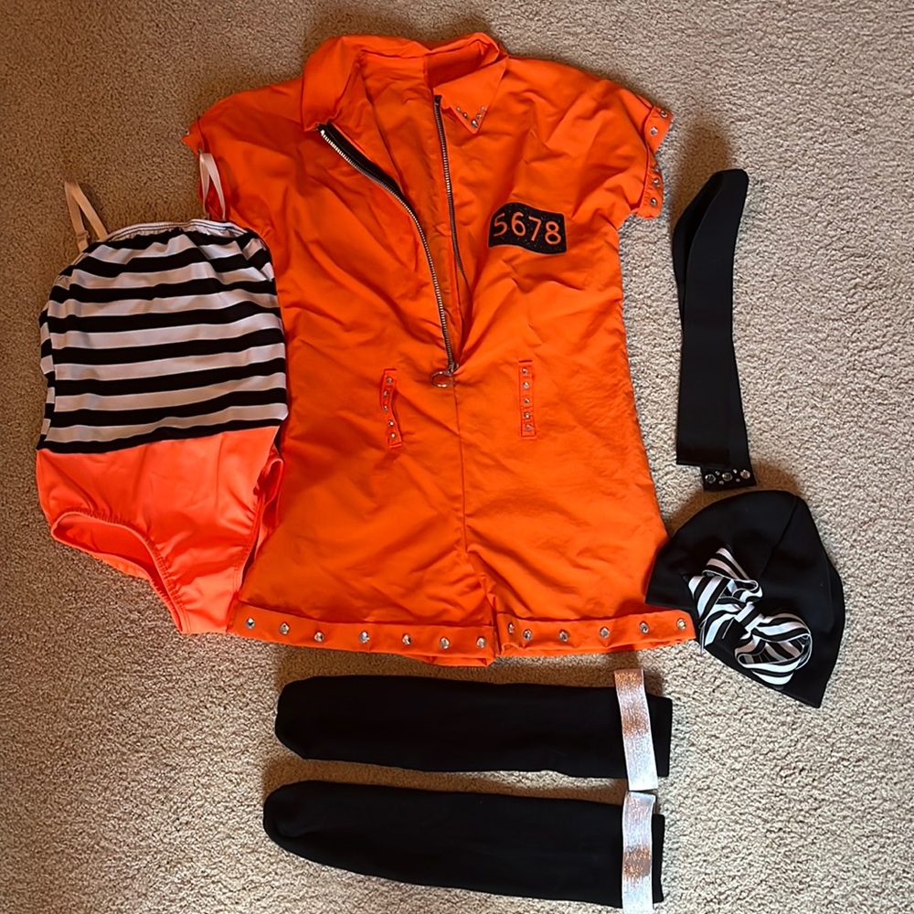 Girls dance costume